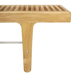 Outdoor low bench - Sibast