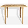 Table carrée 100cm Outdoor - Sibast