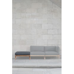 Outdoor sofa ottoman cushion - Sibast