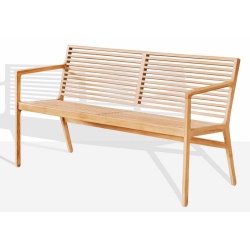 Outdoor bench 2,5 seater - Sibast