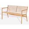 Outdoor bench 2,5 seater - Sibast