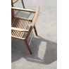 Outdoor chair with arm - Sibast