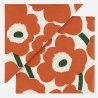 Unikko orange vert 552621 - Serviettes en papier