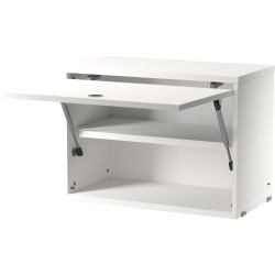 Cabinet porte flip - blanc - L58xP30xH42 cm - String Furniture