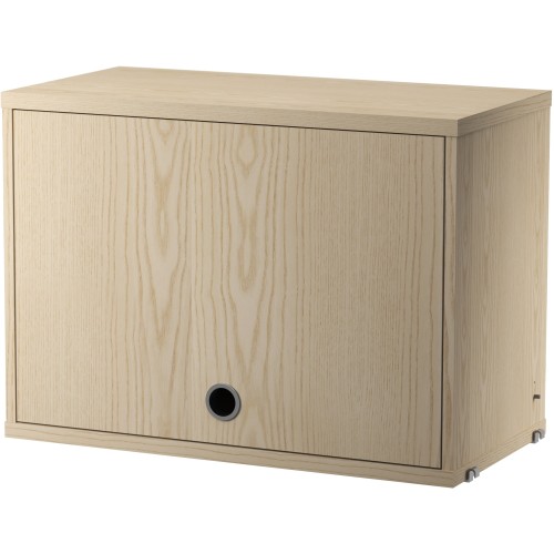 Cabinet flip door - ash - W58xD30xH42 cm - String Furniture