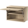 Cabinet flip door - ash - W58xD30xH42 cm - String Furniture