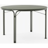 Thorvald SC98 dining table – Bronze Green – Ø115cm - &Tradition