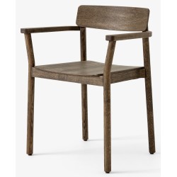 Betty Chair with armrests TK10 – Smoked oak - &Tradition