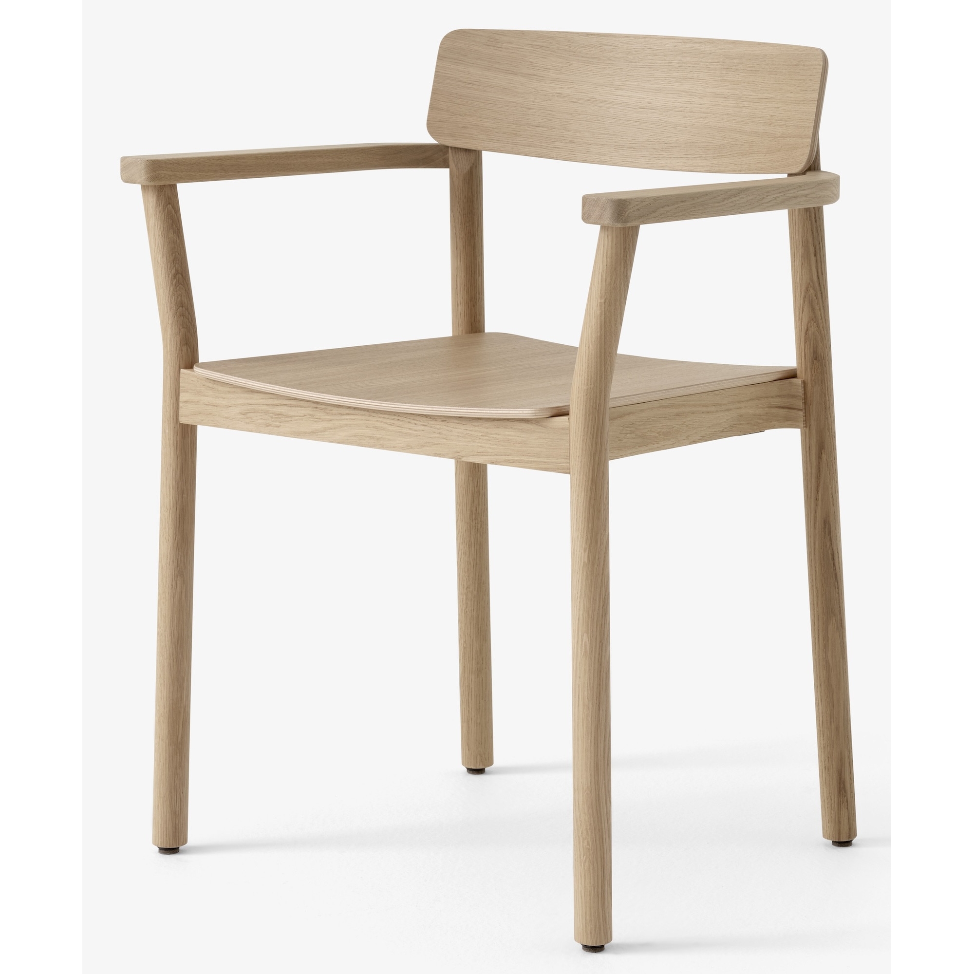 Betty Chair with armrests TK10 – Oak - &Tradition