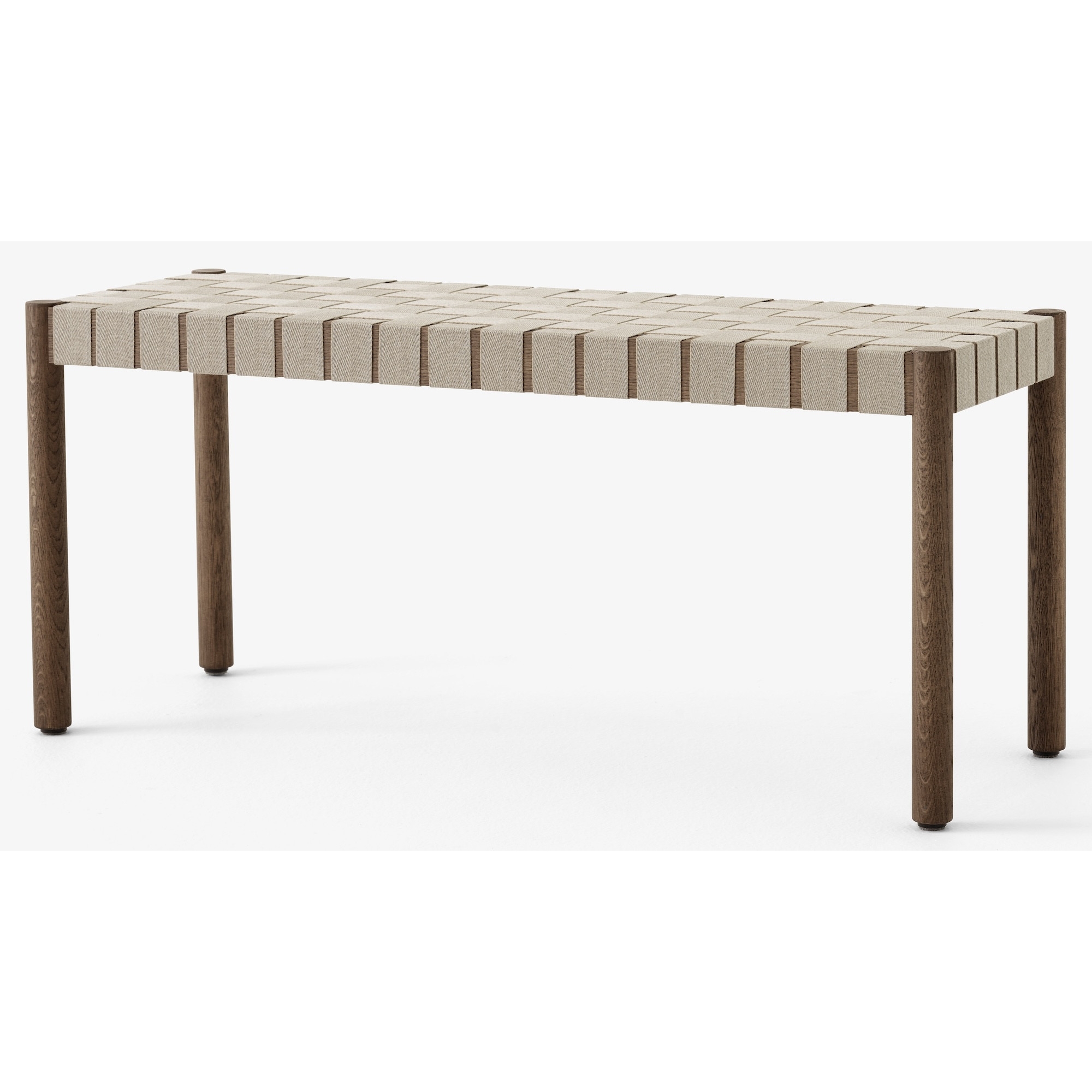 Banc Betty TK4 (105 cm) – Chêne fumé / Lin naturel - &Tradition