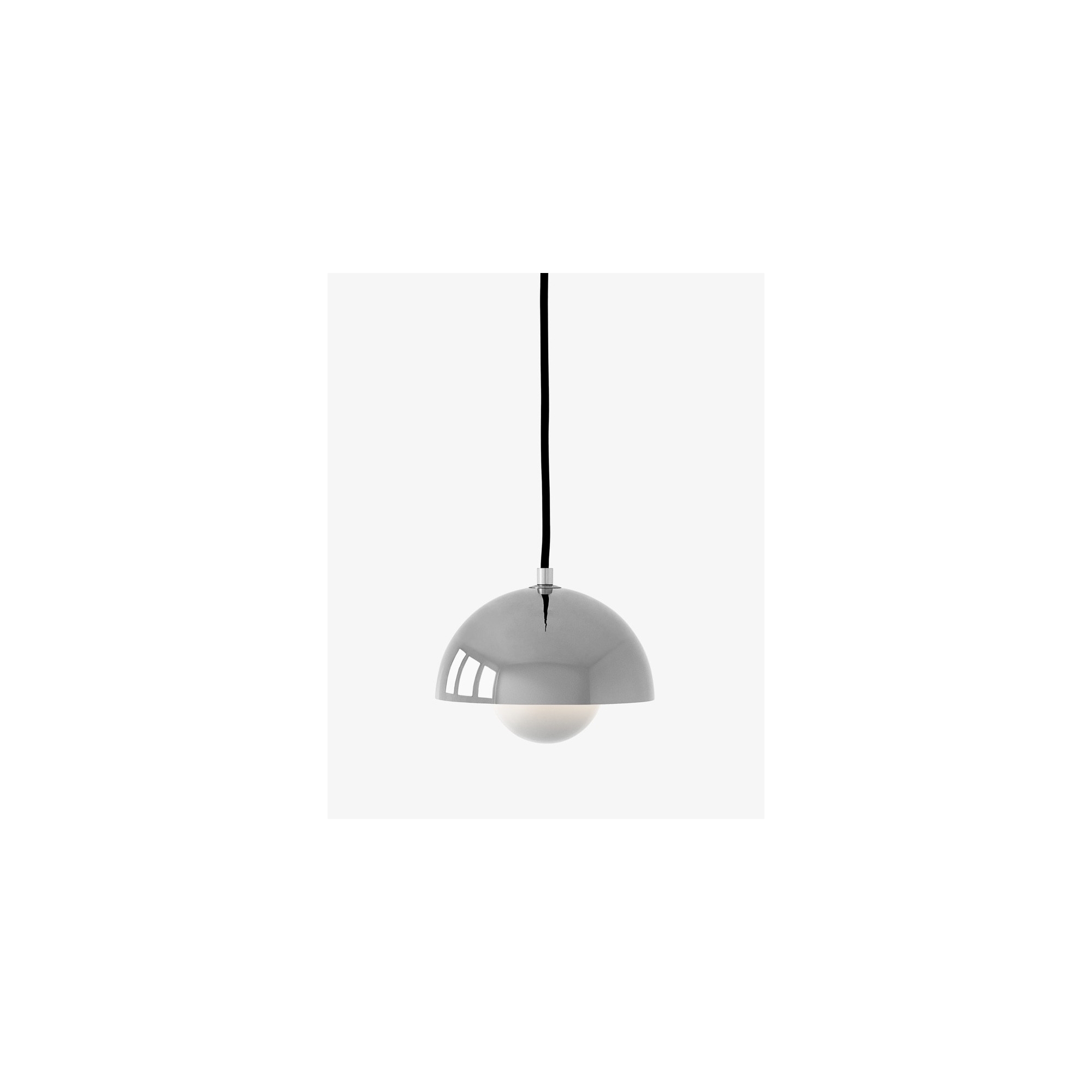 &Tradition – FlowerPot VP10 pendant, stainless polished steel