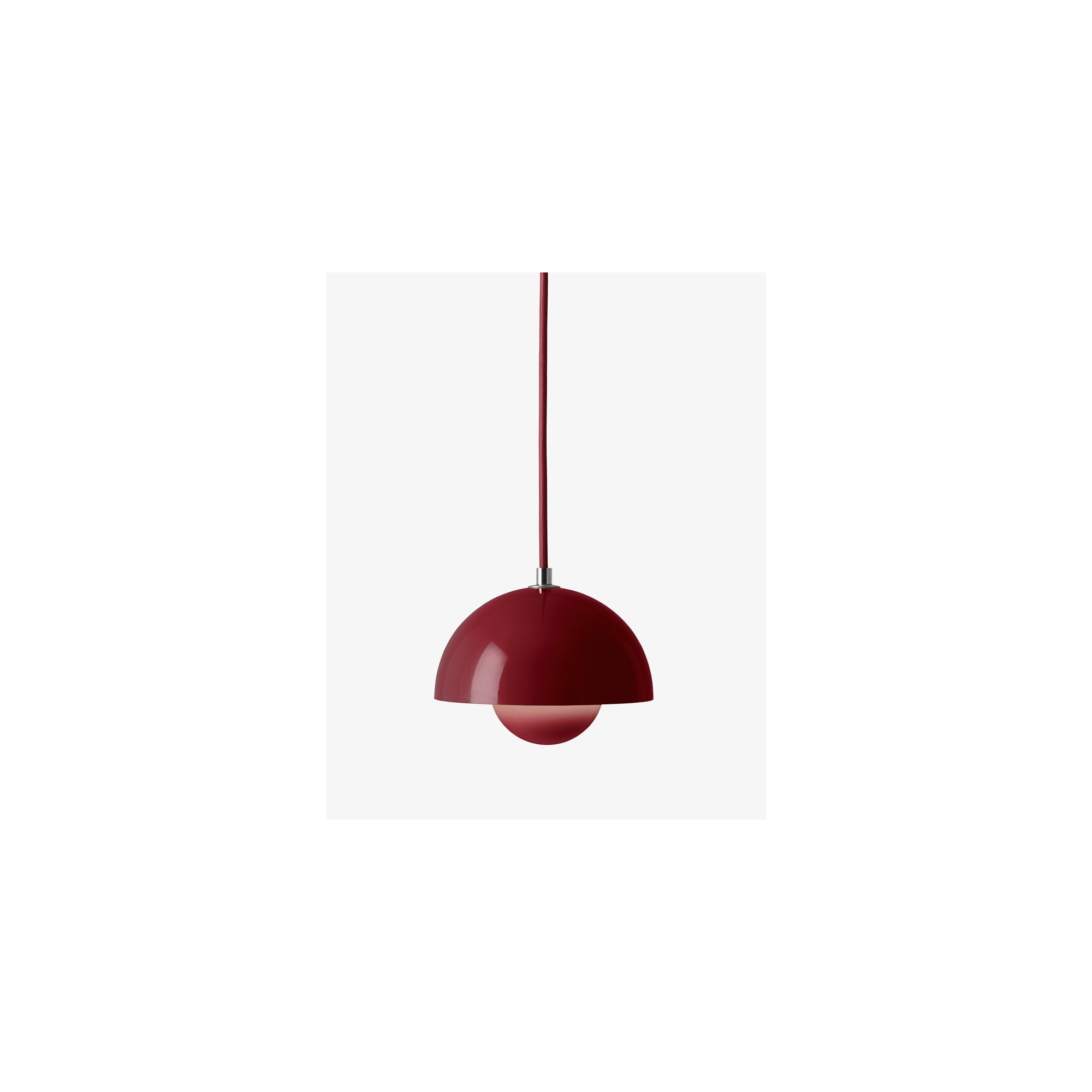 &Tradition – Suspension FlowerPot VP10, vermilion red