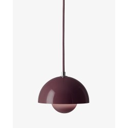 &Tradition – FlowerPot VP10 pendant, dark plum