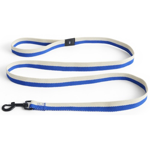 Dog leash flat - blue and off-white - HAY