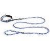 Collier pour chien S/M - bleu et blanc-cassé - HAY