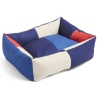 Dog bed M - red and blue - HAY