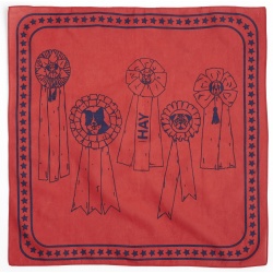 Foulard pour chien - rouge - HAY