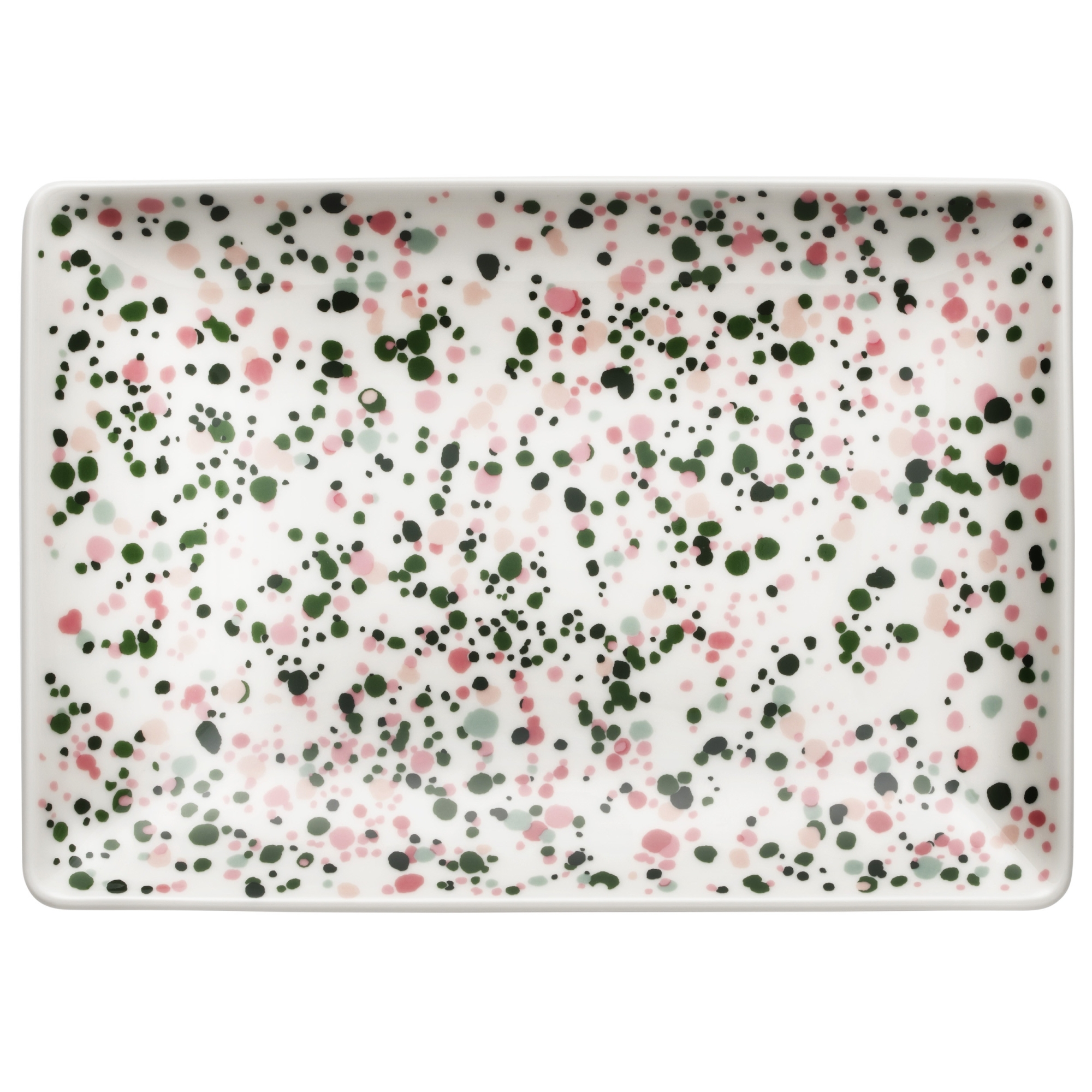 Assiette A5 (15x21 cm) Helle rose-vert - Iittala