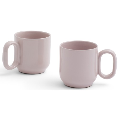 Set de 2 tasses Barro - Rose - HAY