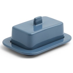 Butter dish Barro - Dark blue - HAY