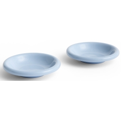 Set of 2 bowls Barro - Light blue - HAY