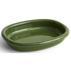 Oval dish Barro L - Green - HAY