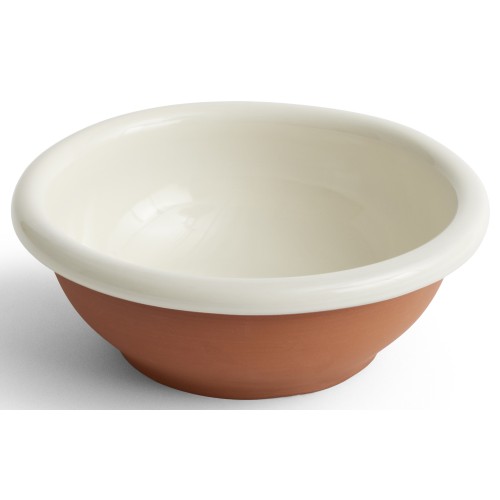 Salad bowl Barro L - Off-white - HAY