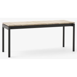 Ville bench AV27 – warm black - &Tradition