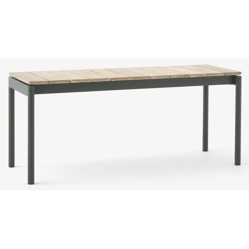 Ville bench AV27 – bronze green - &Tradition