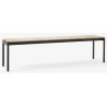 Ville bench AV28 – warm black - &Tradition