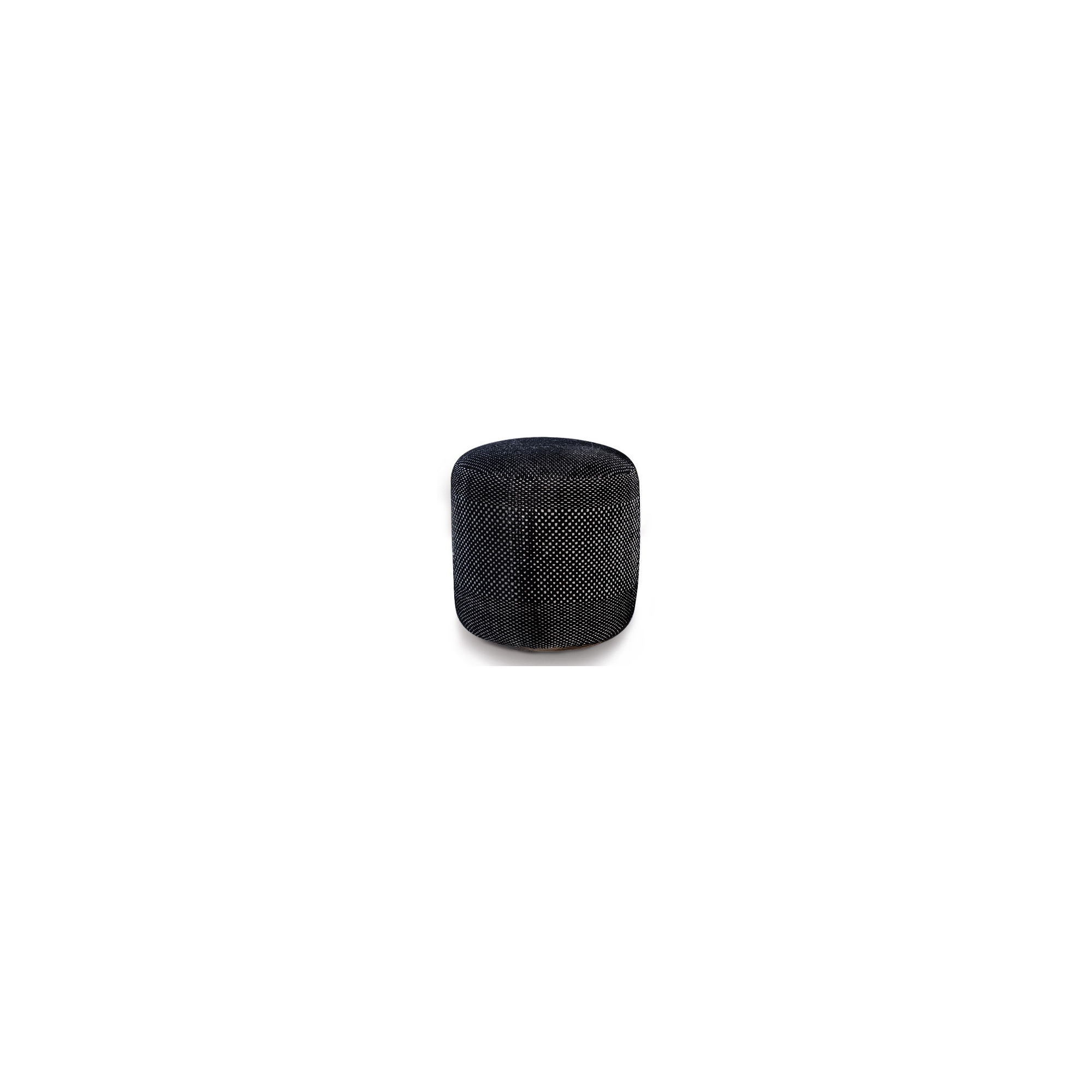 Black - Tres Outdoor Pouf - Nanimarquina