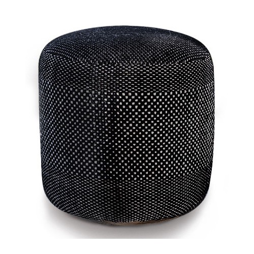 Black - Tres Outdoor Pouf - Nanimarquina