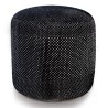 Black - Tres Outdoor Pouf - Nanimarquina