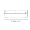 3-seater sofa - Offset - Audo Copenhagen