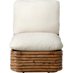 Fauteuil Bohemian 72 - tissus Lupo Special Diagonal Bouclé 007 - Gubi