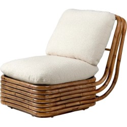 Fauteuil Bohemian 72 - tissus Lupo Special Diagonal Bouclé 007 - Gubi