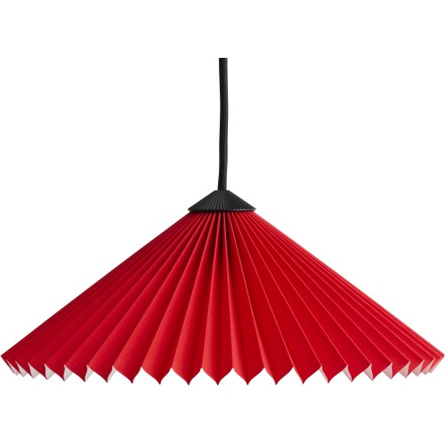 Matin Pendant – Ø30 x H11,5 cm – Bright red - HAY