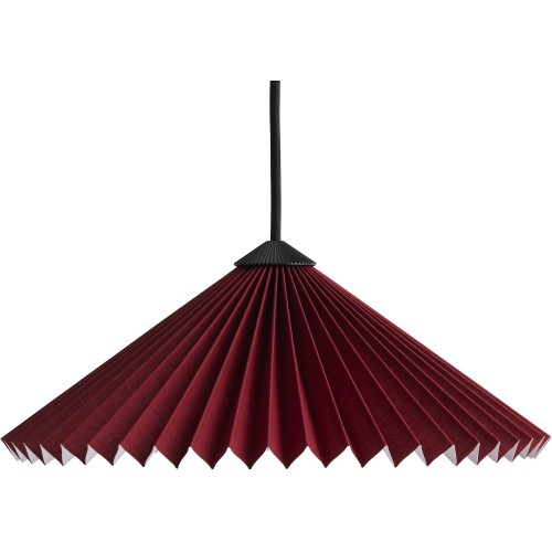 Matin Pendant – Ø30 x H11,5 cm – Oxyde red - HAY