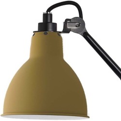 black / round yellow - Gras 204 double - wall lamp - DCW éditions