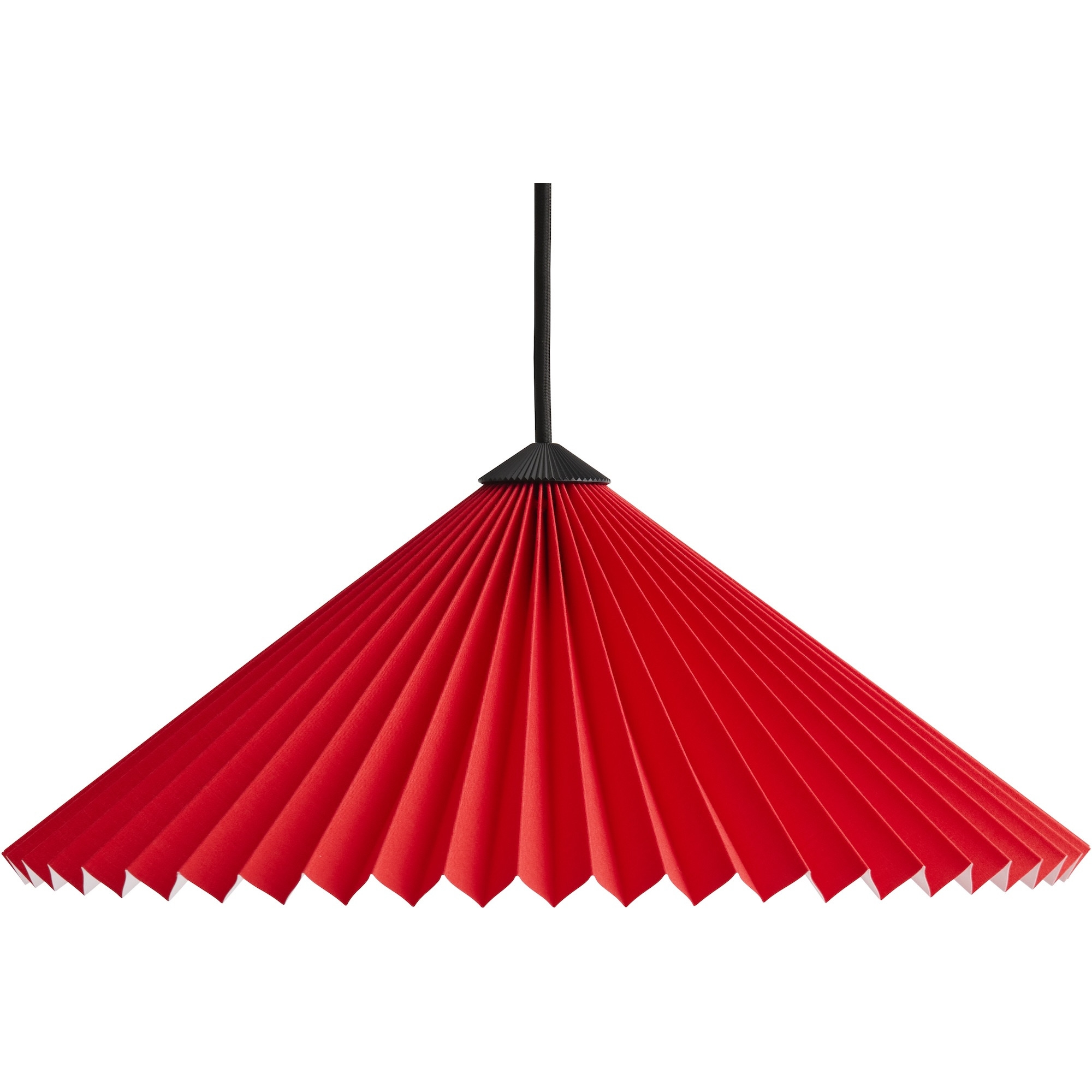 Matin Pendant – Ø38 x H14 cm – Bright red - HAY