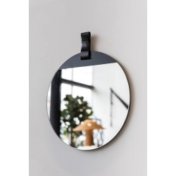 black - L Enter Mirror - Ferm Living