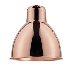 black / round copper - Gras 204 double - wall lamp - DCW éditions