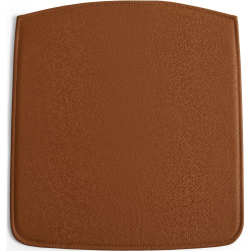 Seat cushion for Pastis chair – Cognac Scozia Leather - HAY