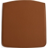 Seat cushion for Pastis chair – Cognac Scozia Leather - HAY