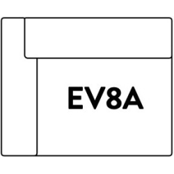 Extérieur gauche + Accoudoir Bas (EV8A) – 119 x 97 cm – Develius Mellow - &Tradition