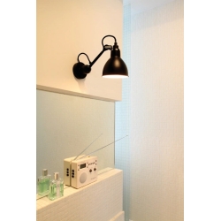 Gras 304 - wall lamp - black / round black - CUSTOMER OFFER - DCW éditions