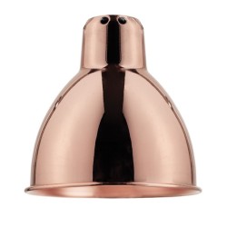 black / round copper - Gras 302 double - ceiling lamp - DCW éditions