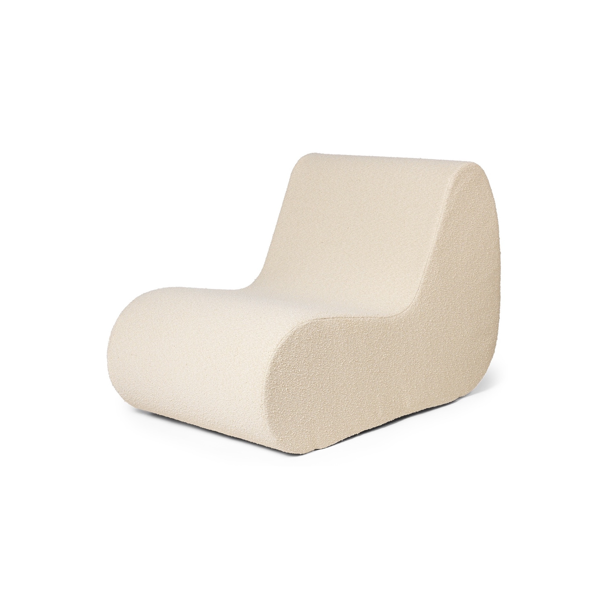 Module central Rouli - Pure bouclé / blanc-cassé - Ferm Living