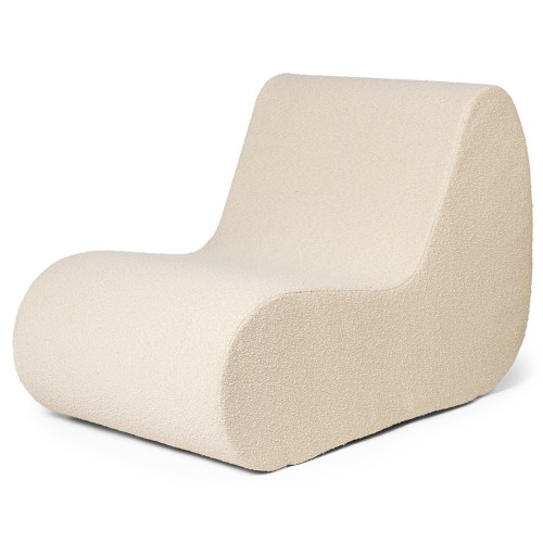 Module central Rouli - Pure bouclé / blanc-cassé - Ferm Living