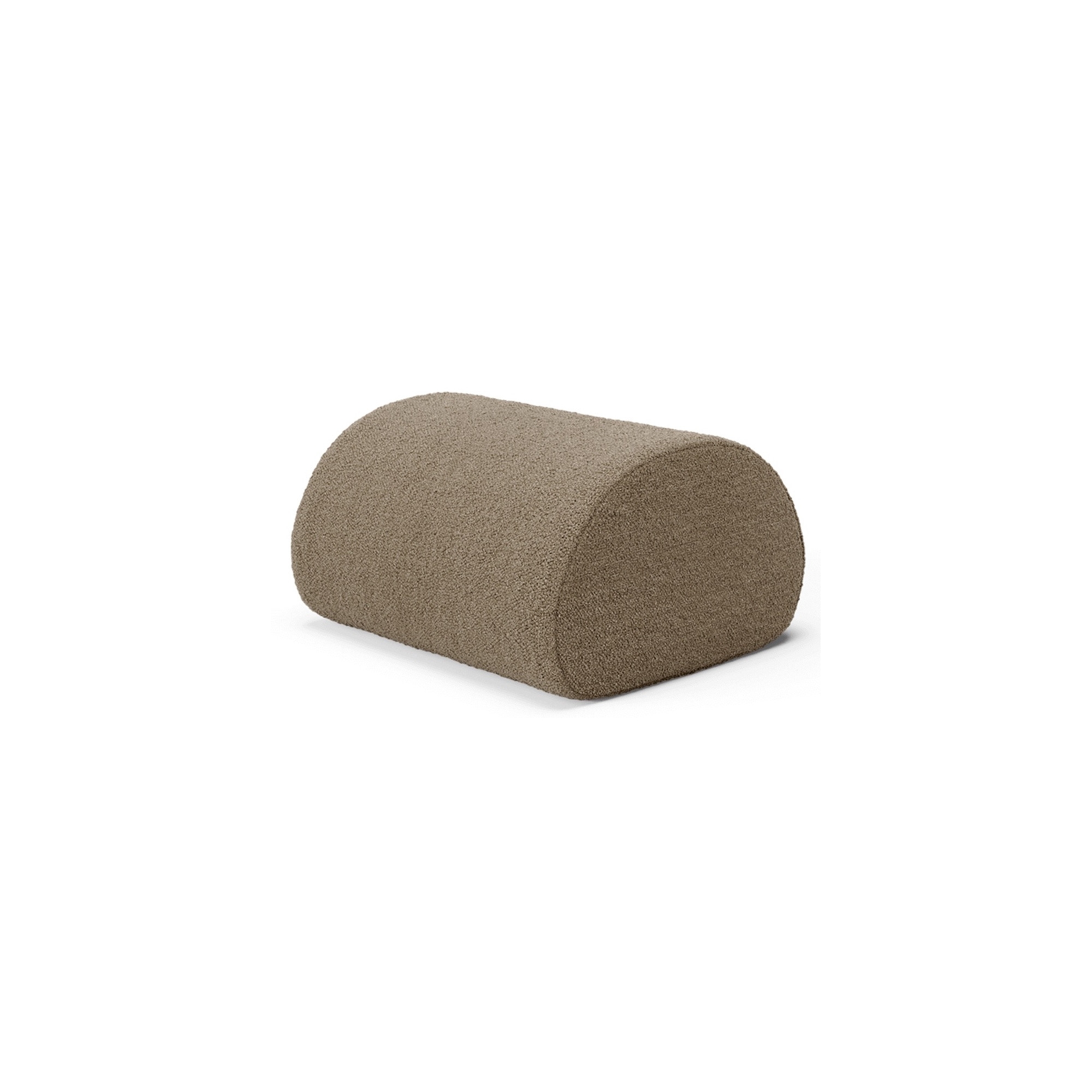 Pouf Rouli - Pure bouclé / sable - Ferm Living